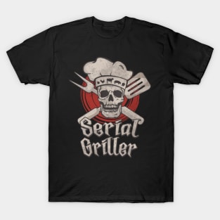 BBQ Serial Griller Picnic Graphic T-Shirt